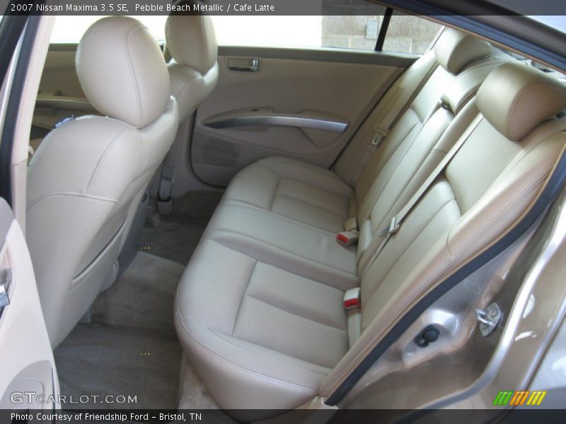 Pebble Beach Metallic / Cafe Latte 2007 Nissan Maxima 3.5 SE
