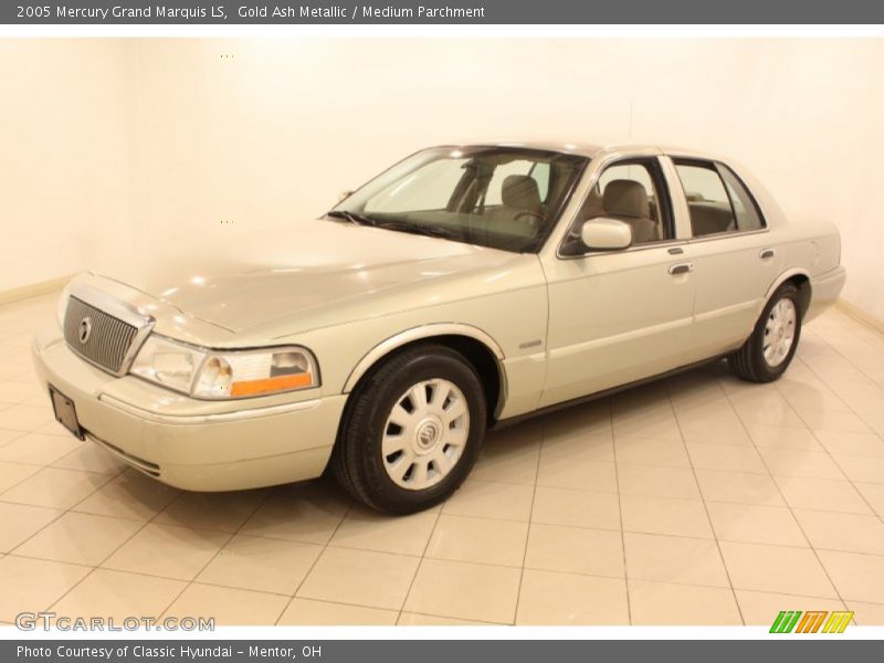 Gold Ash Metallic / Medium Parchment 2005 Mercury Grand Marquis LS