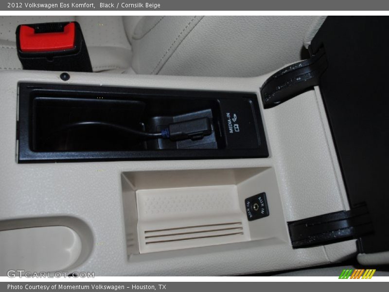 Black / Cornsilk Beige 2012 Volkswagen Eos Komfort