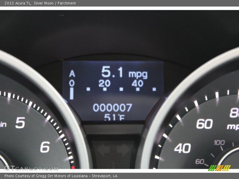 Silver Moon / Parchment 2013 Acura TL