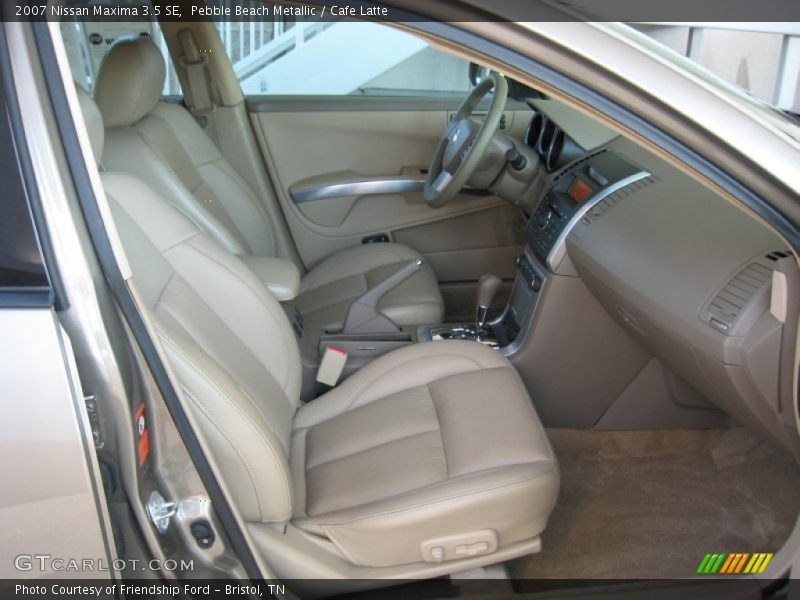 Pebble Beach Metallic / Cafe Latte 2007 Nissan Maxima 3.5 SE