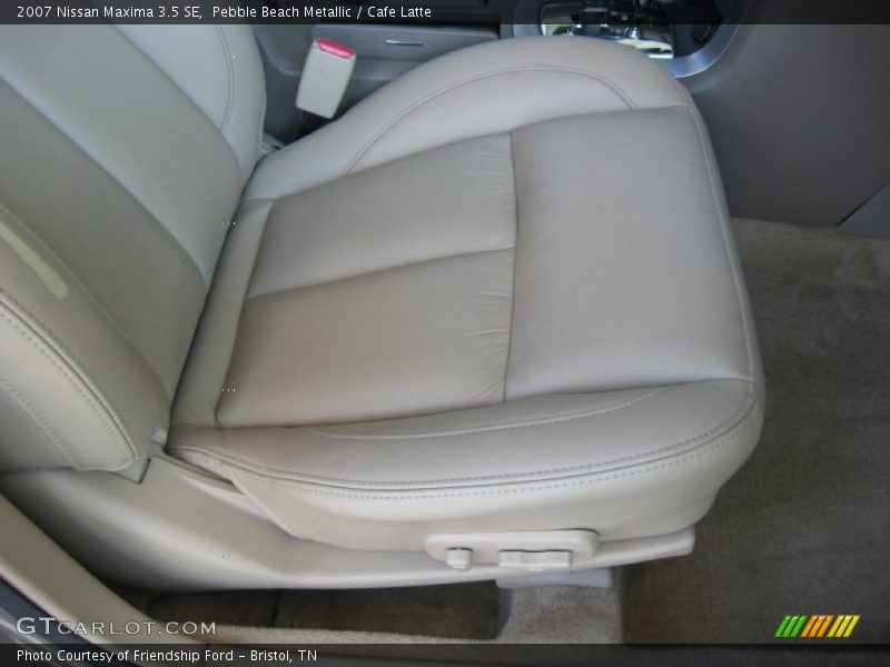 Pebble Beach Metallic / Cafe Latte 2007 Nissan Maxima 3.5 SE