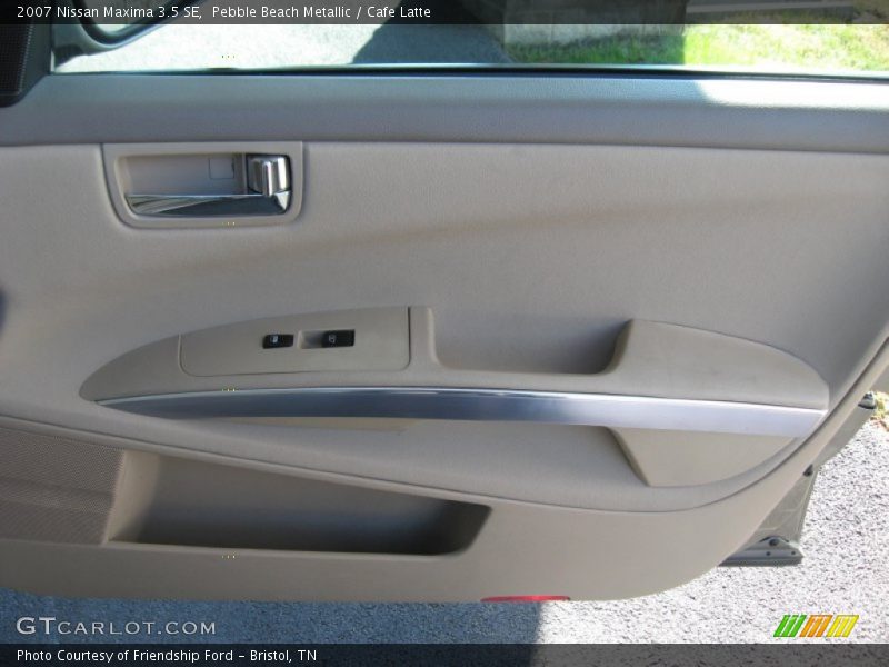 Pebble Beach Metallic / Cafe Latte 2007 Nissan Maxima 3.5 SE
