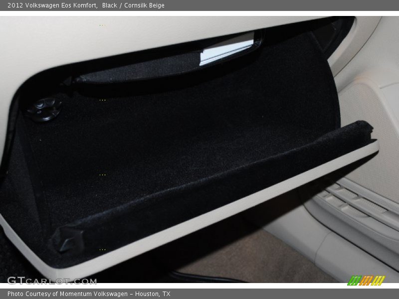 Black / Cornsilk Beige 2012 Volkswagen Eos Komfort