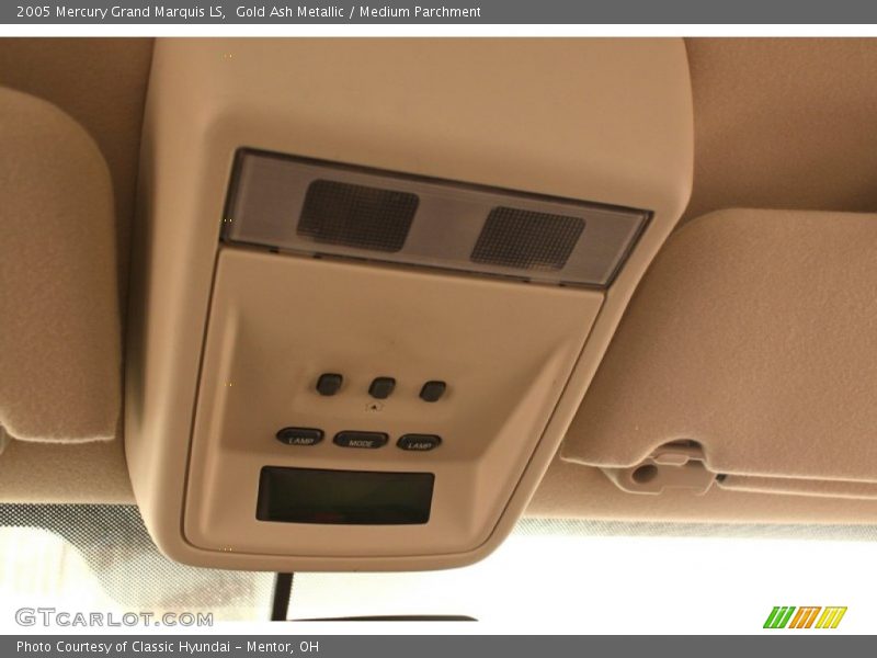 Gold Ash Metallic / Medium Parchment 2005 Mercury Grand Marquis LS