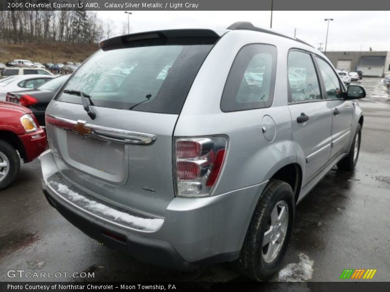 Galaxy Silver Metallic / Light Gray 2006 Chevrolet Equinox LS AWD