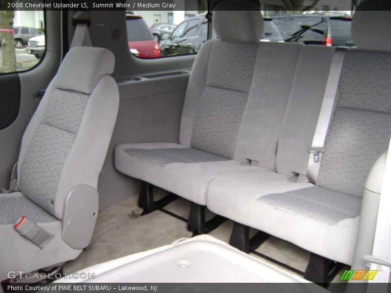 Rear Seat of 2008 Uplander LS