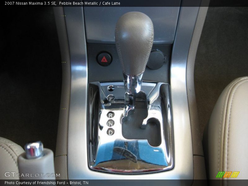 Pebble Beach Metallic / Cafe Latte 2007 Nissan Maxima 3.5 SE
