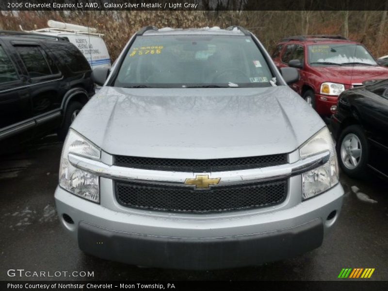 Galaxy Silver Metallic / Light Gray 2006 Chevrolet Equinox LS AWD