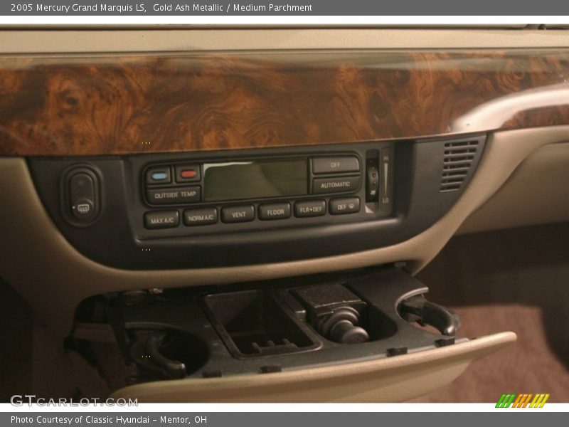 Gold Ash Metallic / Medium Parchment 2005 Mercury Grand Marquis LS