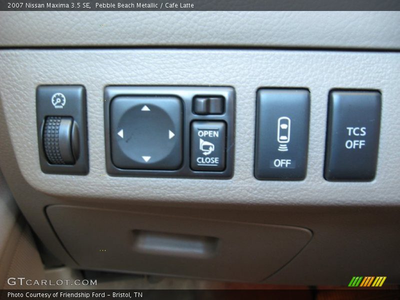 Pebble Beach Metallic / Cafe Latte 2007 Nissan Maxima 3.5 SE