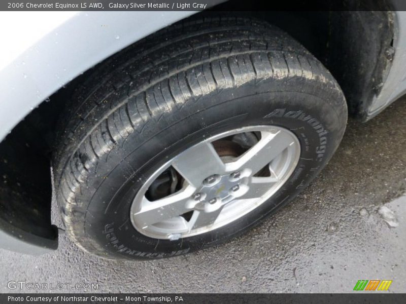 Galaxy Silver Metallic / Light Gray 2006 Chevrolet Equinox LS AWD
