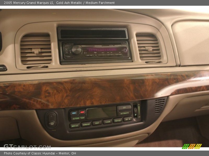 Gold Ash Metallic / Medium Parchment 2005 Mercury Grand Marquis LS