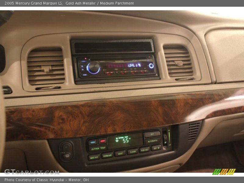 Gold Ash Metallic / Medium Parchment 2005 Mercury Grand Marquis LS