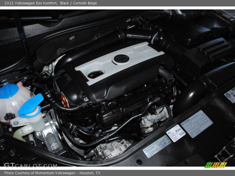 Black / Cornsilk Beige 2012 Volkswagen Eos Komfort