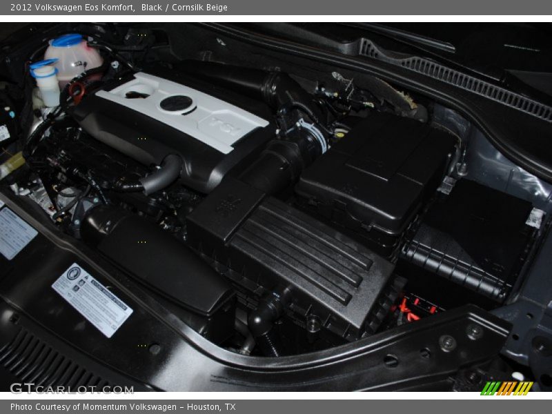 Black / Cornsilk Beige 2012 Volkswagen Eos Komfort