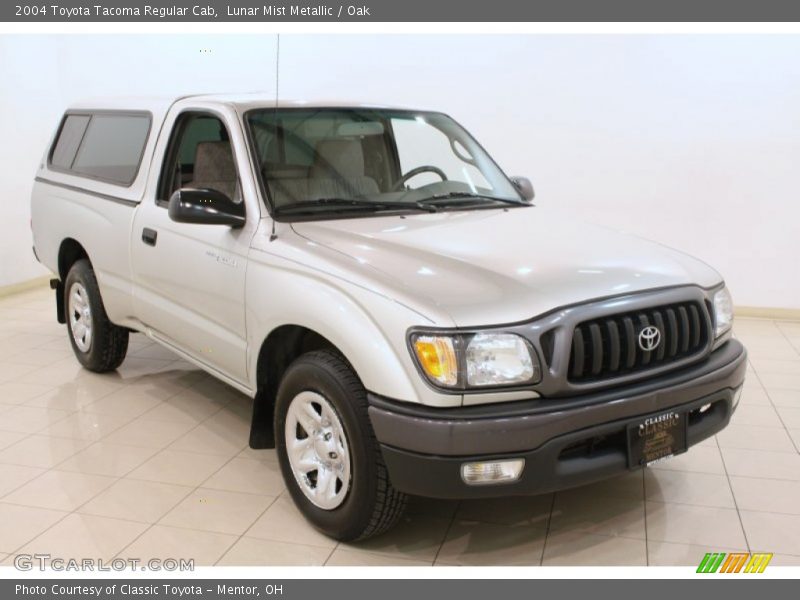 Lunar Mist Metallic / Oak 2004 Toyota Tacoma Regular Cab