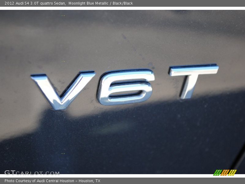 Moonlight Blue Metallic / Black/Black 2012 Audi S4 3.0T quattro Sedan