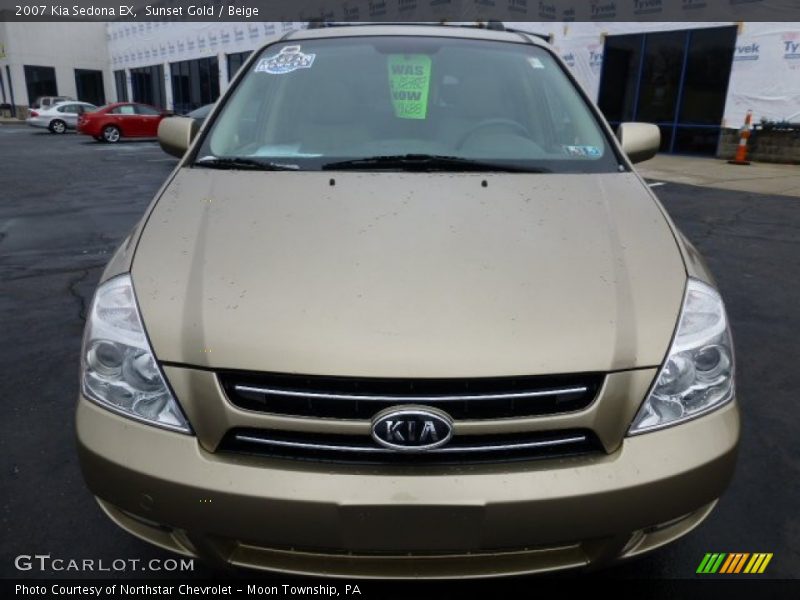 Sunset Gold / Beige 2007 Kia Sedona EX