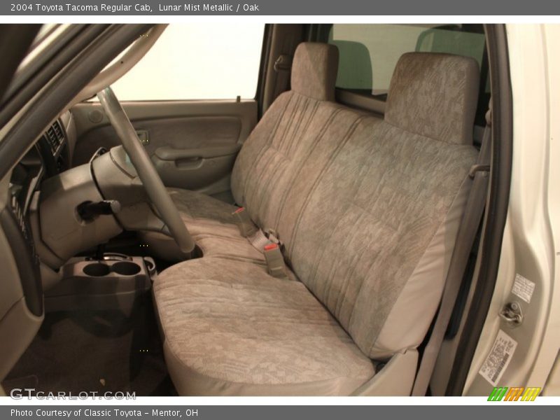 Front Seat of 2004 Tacoma Regular Cab