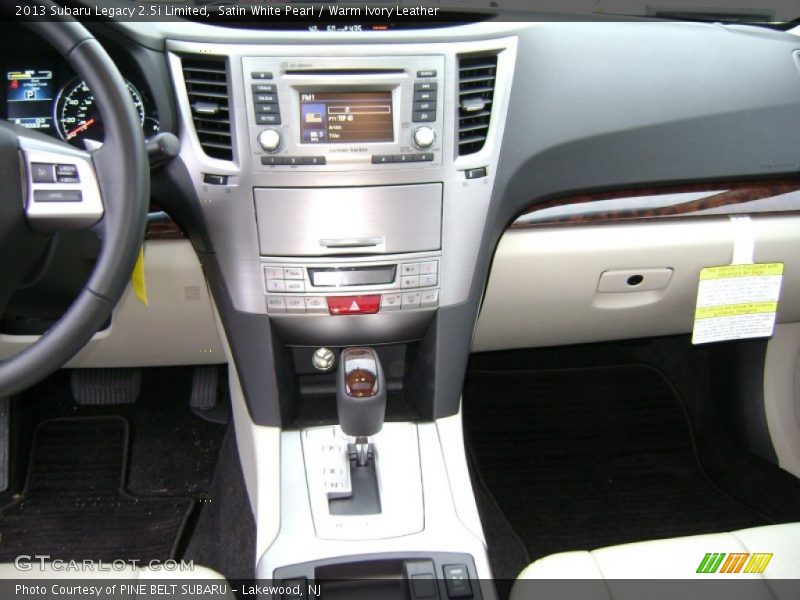 Satin White Pearl / Warm Ivory Leather 2013 Subaru Legacy 2.5i Limited