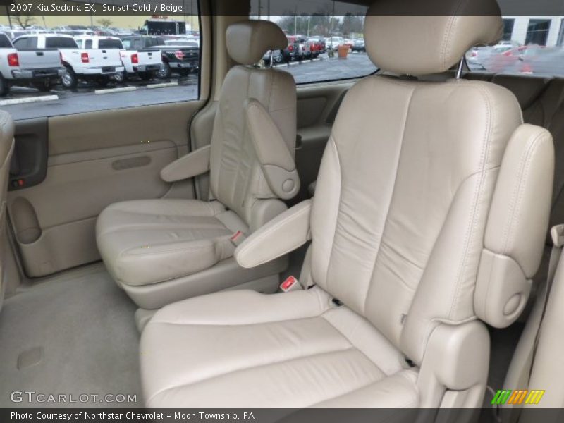 Rear Seat of 2007 Sedona EX