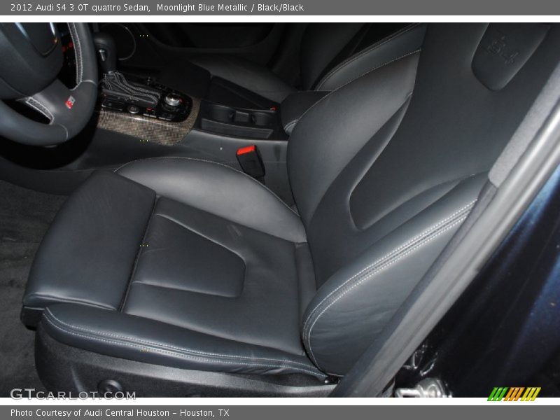 Moonlight Blue Metallic / Black/Black 2012 Audi S4 3.0T quattro Sedan