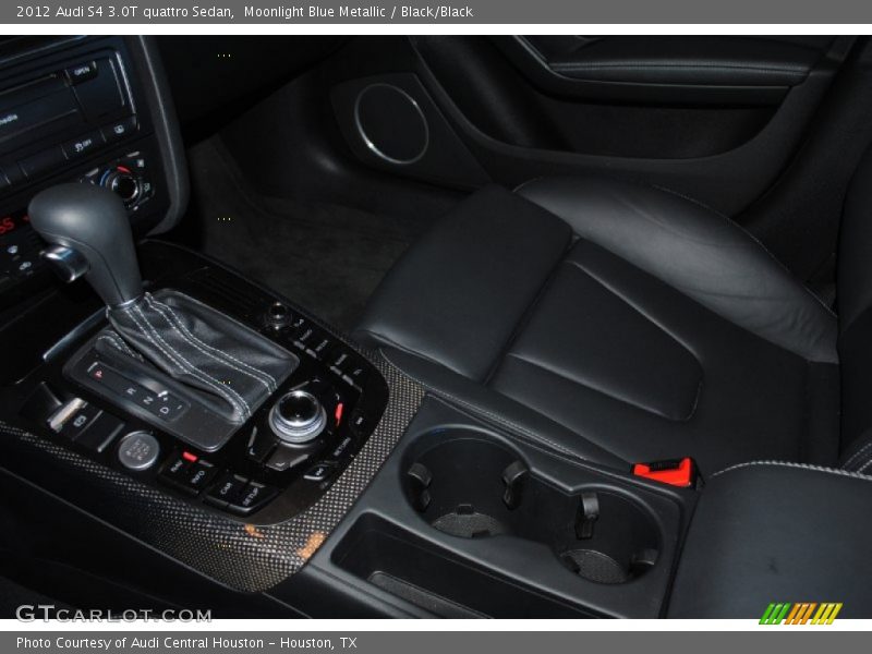 Moonlight Blue Metallic / Black/Black 2012 Audi S4 3.0T quattro Sedan