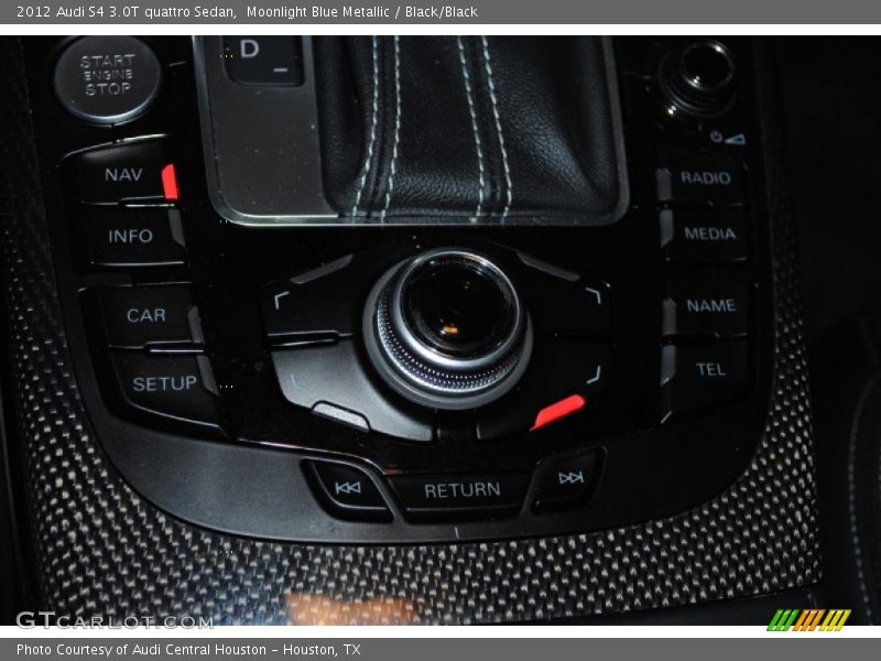 Moonlight Blue Metallic / Black/Black 2012 Audi S4 3.0T quattro Sedan