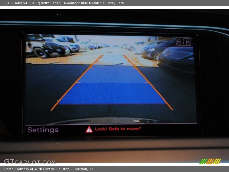 Moonlight Blue Metallic / Black/Black 2012 Audi S4 3.0T quattro Sedan