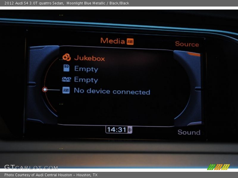 Moonlight Blue Metallic / Black/Black 2012 Audi S4 3.0T quattro Sedan