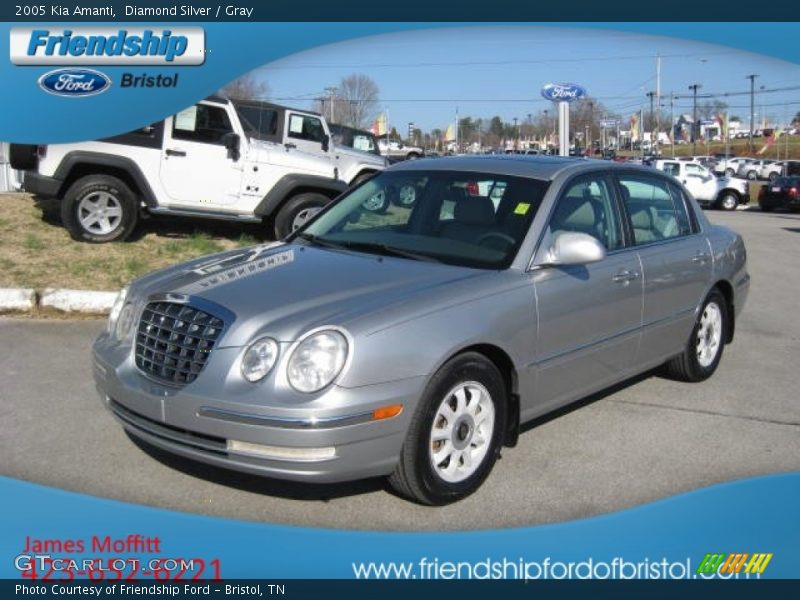 Diamond Silver / Gray 2005 Kia Amanti