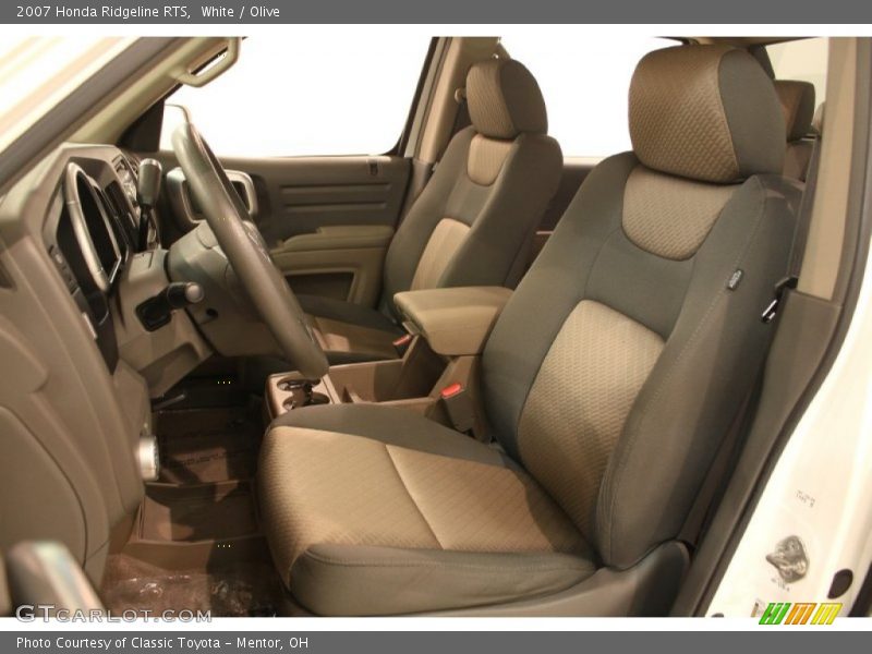 Front Seat of 2007 Ridgeline RTS