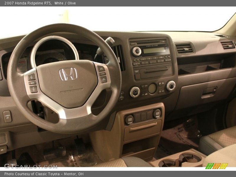 Dashboard of 2007 Ridgeline RTS