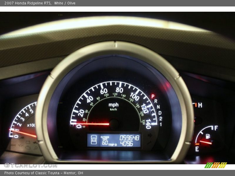  2007 Ridgeline RTS RTS Gauges
