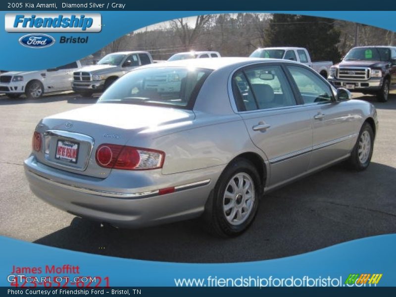 Diamond Silver / Gray 2005 Kia Amanti
