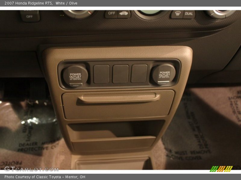 Controls of 2007 Ridgeline RTS