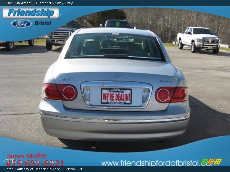 Diamond Silver / Gray 2005 Kia Amanti