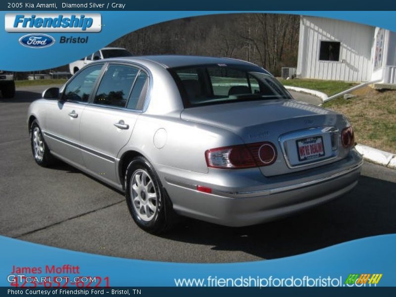 Diamond Silver / Gray 2005 Kia Amanti