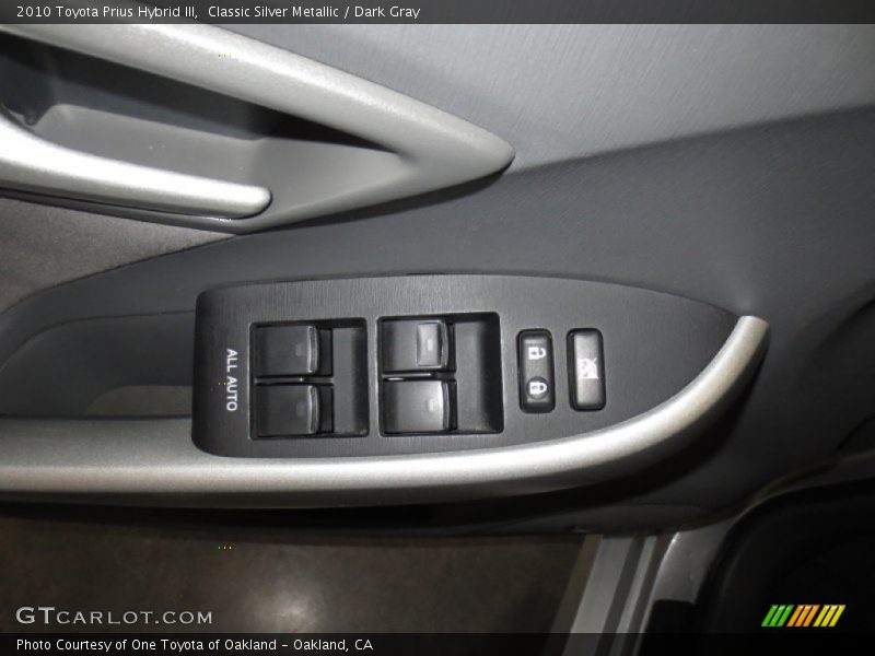 Classic Silver Metallic / Dark Gray 2010 Toyota Prius Hybrid III