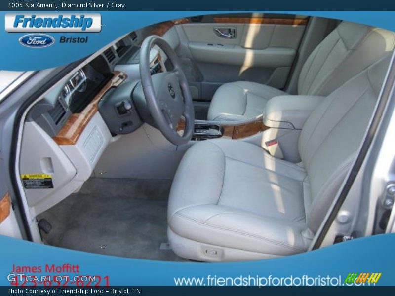 Diamond Silver / Gray 2005 Kia Amanti