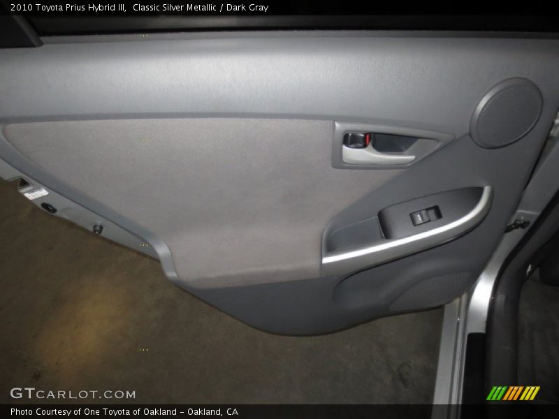 Classic Silver Metallic / Dark Gray 2010 Toyota Prius Hybrid III