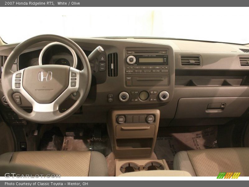 Dashboard of 2007 Ridgeline RTS