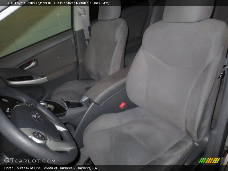 Classic Silver Metallic / Dark Gray 2010 Toyota Prius Hybrid III