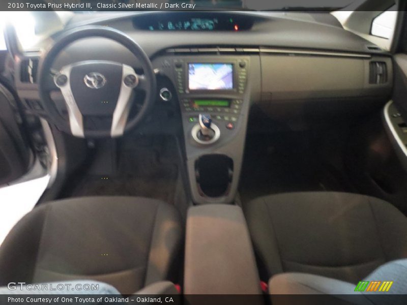 Classic Silver Metallic / Dark Gray 2010 Toyota Prius Hybrid III