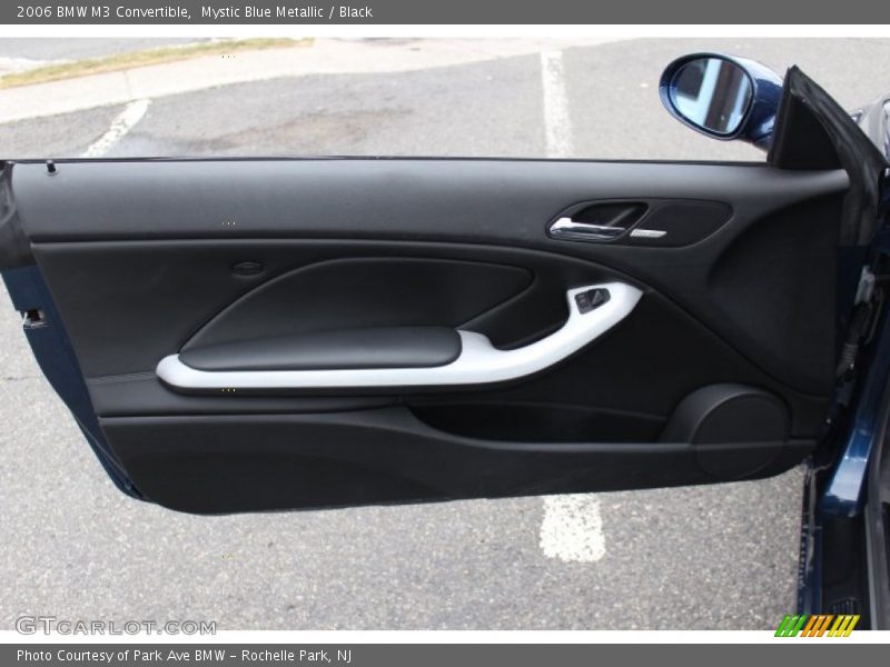 Mystic Blue Metallic / Black 2006 BMW M3 Convertible