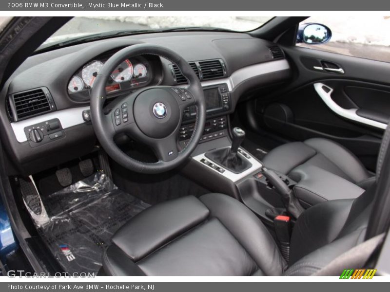 Black Interior - 2006 M3 Convertible 