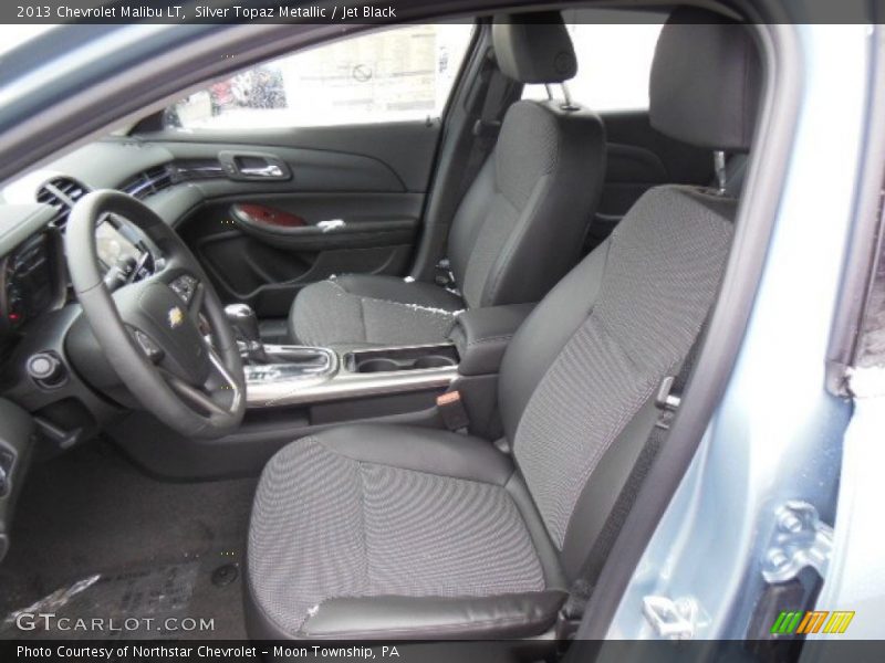 Silver Topaz Metallic / Jet Black 2013 Chevrolet Malibu LT