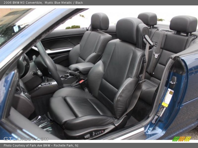 Front Seat of 2006 M3 Convertible
