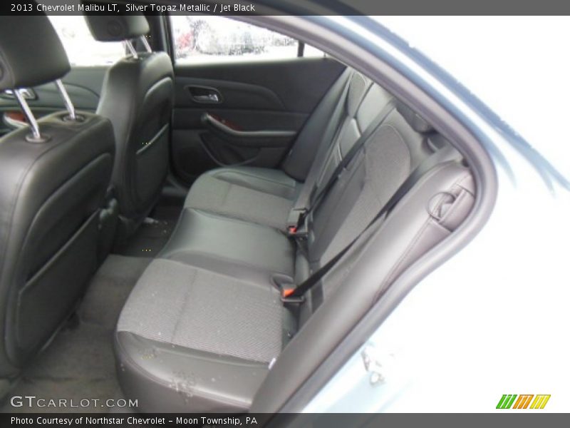 Silver Topaz Metallic / Jet Black 2013 Chevrolet Malibu LT